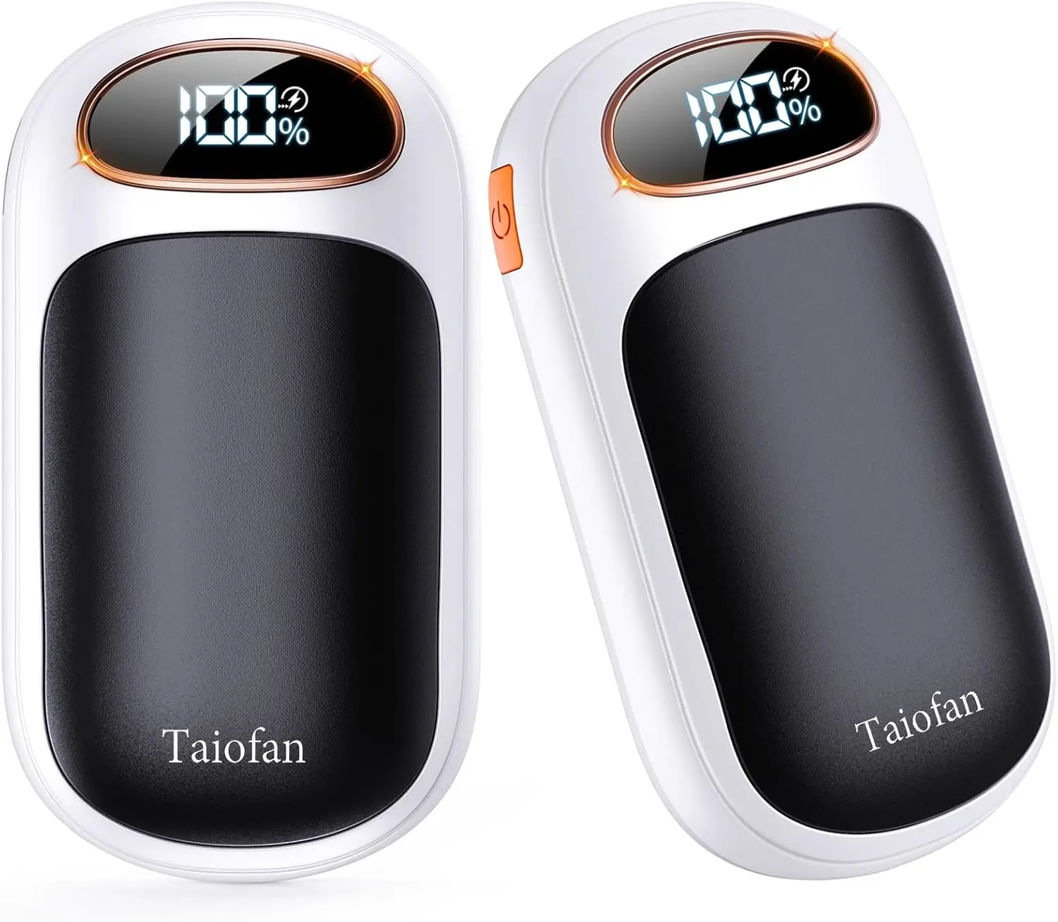 

Rechargeable Hand Warmers 2 Pack, LED Display, 4 Heat Levels, Ultrathin USB Portable for Camping, Hunting, Gifts