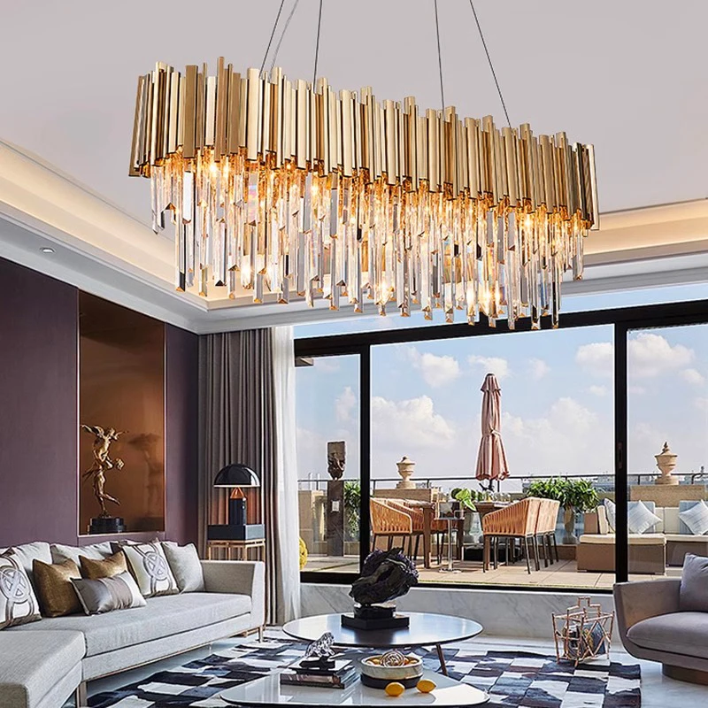 

Home Decorationpendant Lights, Luxury Crystal Living Room Chandelier, Dining Room Pendant Lamp, Ceiling Light, Indoor Lighting