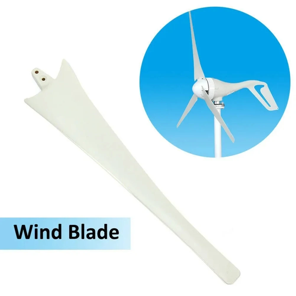 Windblätter, Windturbinenblätter, 1 Stück, 550 mm, einfach zu installieren, einfach zu bedienen, geringer Startdrehmoment, weiß, brandneu, hohe Qualität