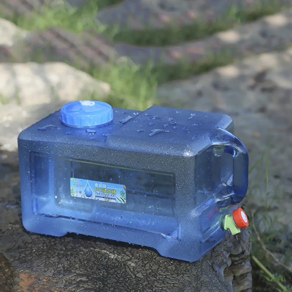 Wassereimer im Freien mit einer Kapazität von 15 bis 5l und tragbarem Wassertank für Camping im Freien, Wander picknick wasser behälter – Detail 8