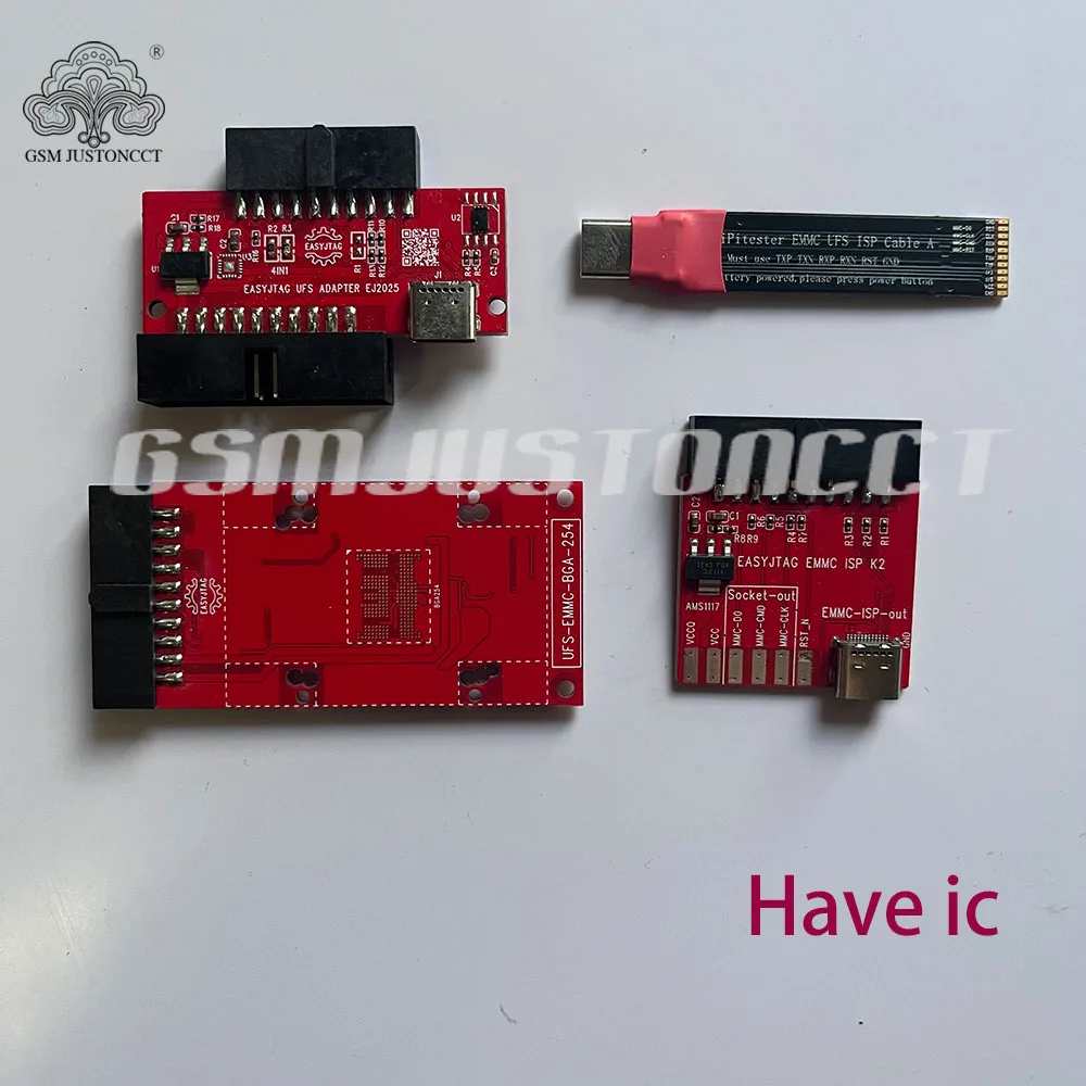 

Mipi easy j-tag ufs easy j-tag emmc adapter with u2 ic easy isp work with easy j-tag plus box