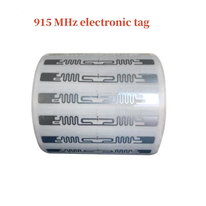 10PCS 915mhz ยาว RFID UHF แท็กสติกเกอร์ Wet Inlay 860-960mhz Alien U7 EPC เสาอากาศอิเล็กทรอนิกส์ป้ายสติกเกอร์