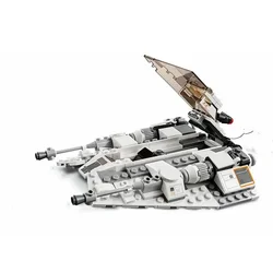 Bloques de construcción para niños, juguete de ladrillos para armar avión de combate aéreo, serie Space War snowspeedderby, ideal para regalo de cumpleaños, código 75259, compatible con 309 piezas