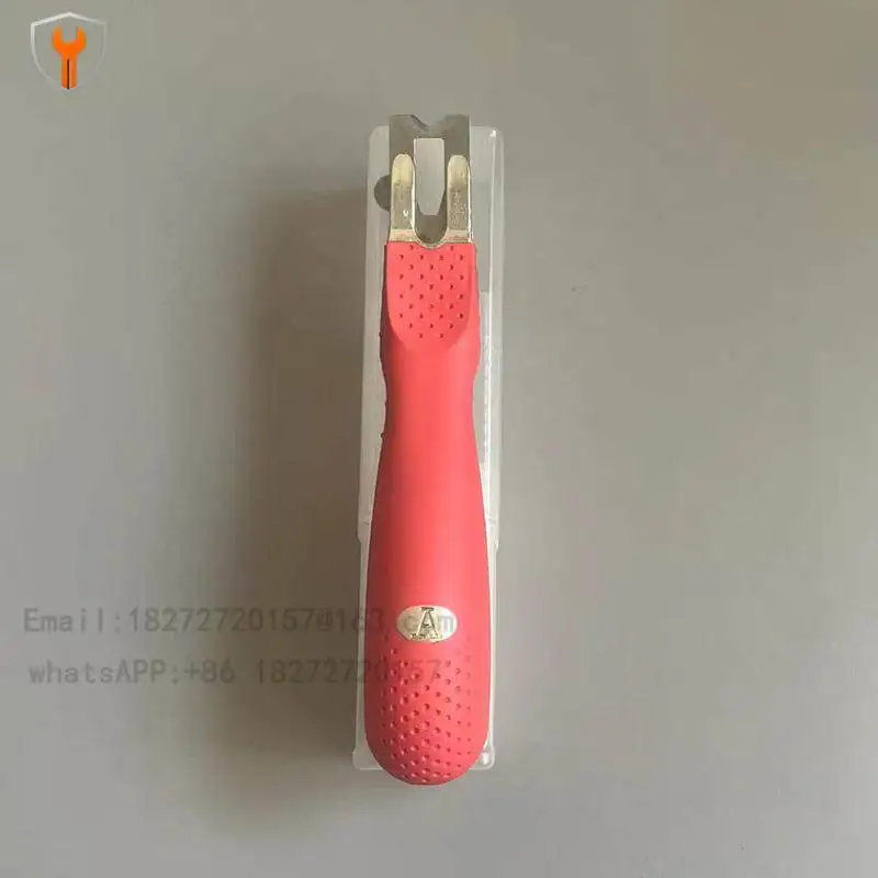 PVC plastic floor construction tools, welding wire leveler, red handle leveler, welding wire leveler