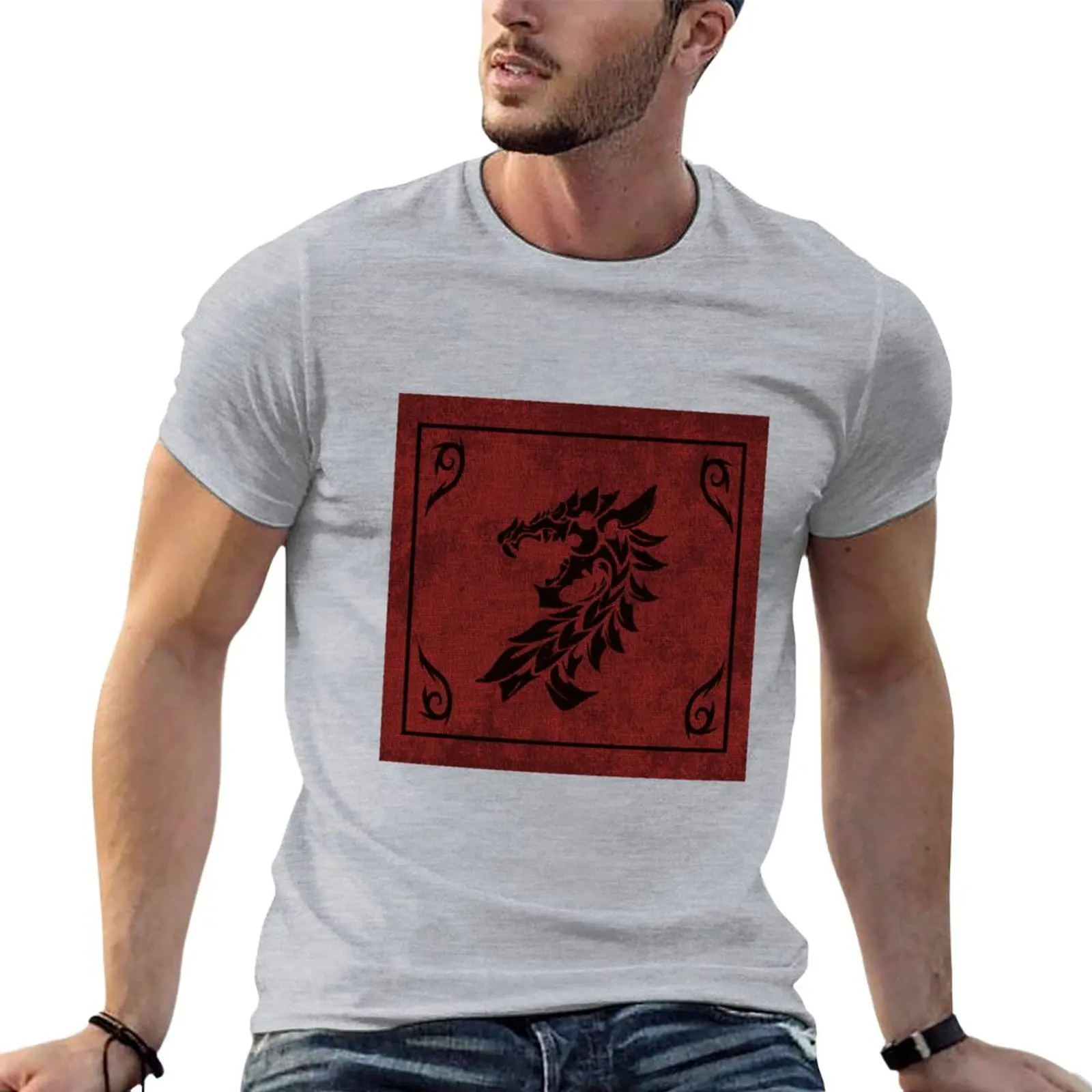 TES Tapestry 22 - Ebonheart Pact T-Shirt Anime t-shirt shirts graphic tees black t-shirts for men