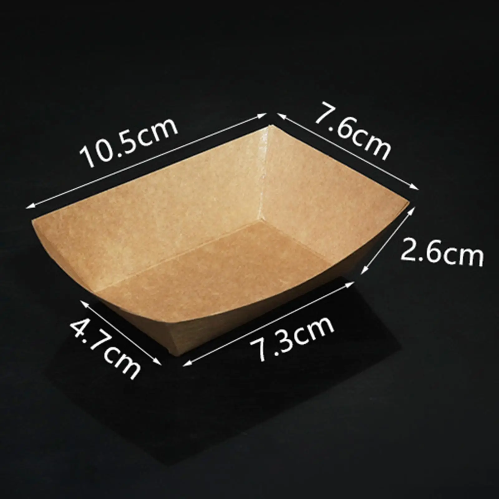 Paper Food Serving Trays Sturdy Disposable Baskets Food Holder for Fries Tacos Nachos Celebrations