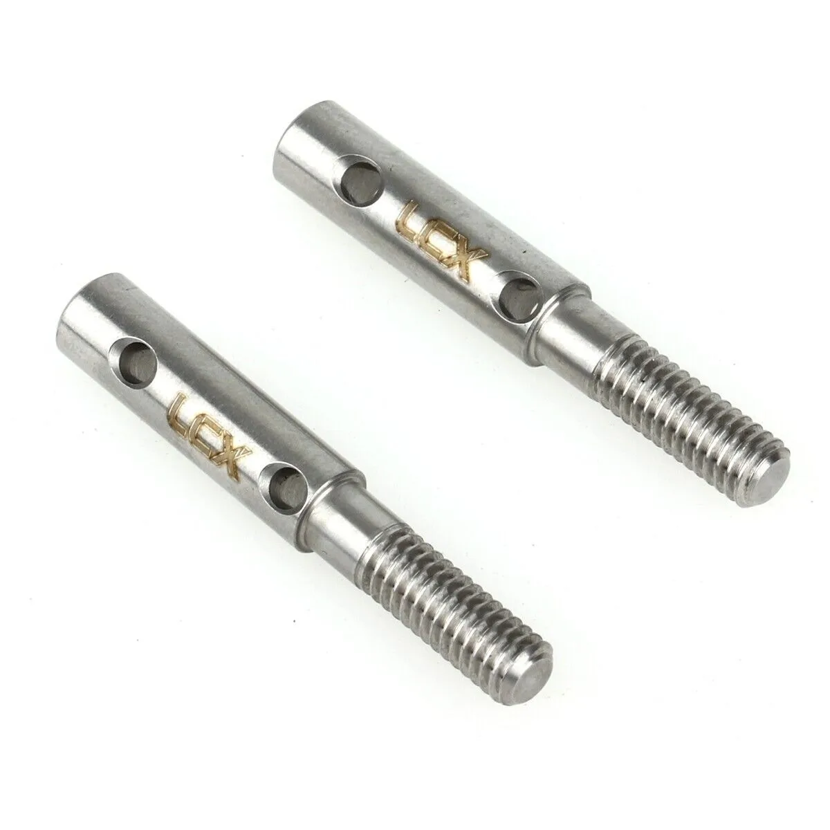 LCX 레이싱 1/10 RC 크롤러 스테인리스 스틸 AR44 포털 스터브 액슬 드라이브 샤프트, Axial SCX10 II 업그레이드 부품 액세서리