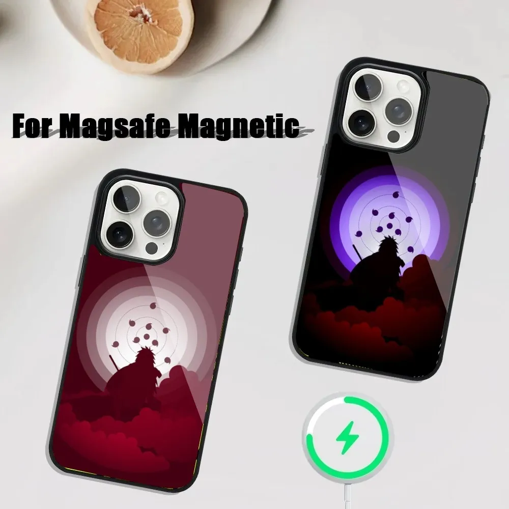 U-Uchiha M-Madara I-Itachi Phone Case For iPhone 16,15,14,13,12,11,Plus,Pro,Max Mini Magsafe Magnetic Wireless Charging