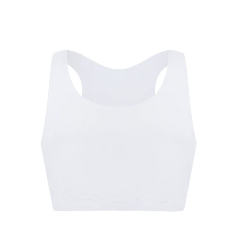 Seamless Chest Binder Sports Compression Bra Breathable Pullover Tank Top For FTM Tomboy Trans Lesbian Shaper