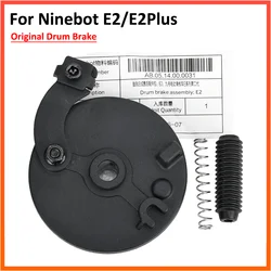 Original Drum Brake For Ninebot E2 E2Plus KickScooter Electric Scooter Front Rear Wheel Mechanical Brakes Pad Parts