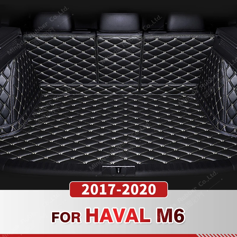 

Auto Full Coverage Trunk Mat For HAVAL M6 2017-2020 19 18 Car Boot Cover Pad Cargo Liner Interior Protector Accessories