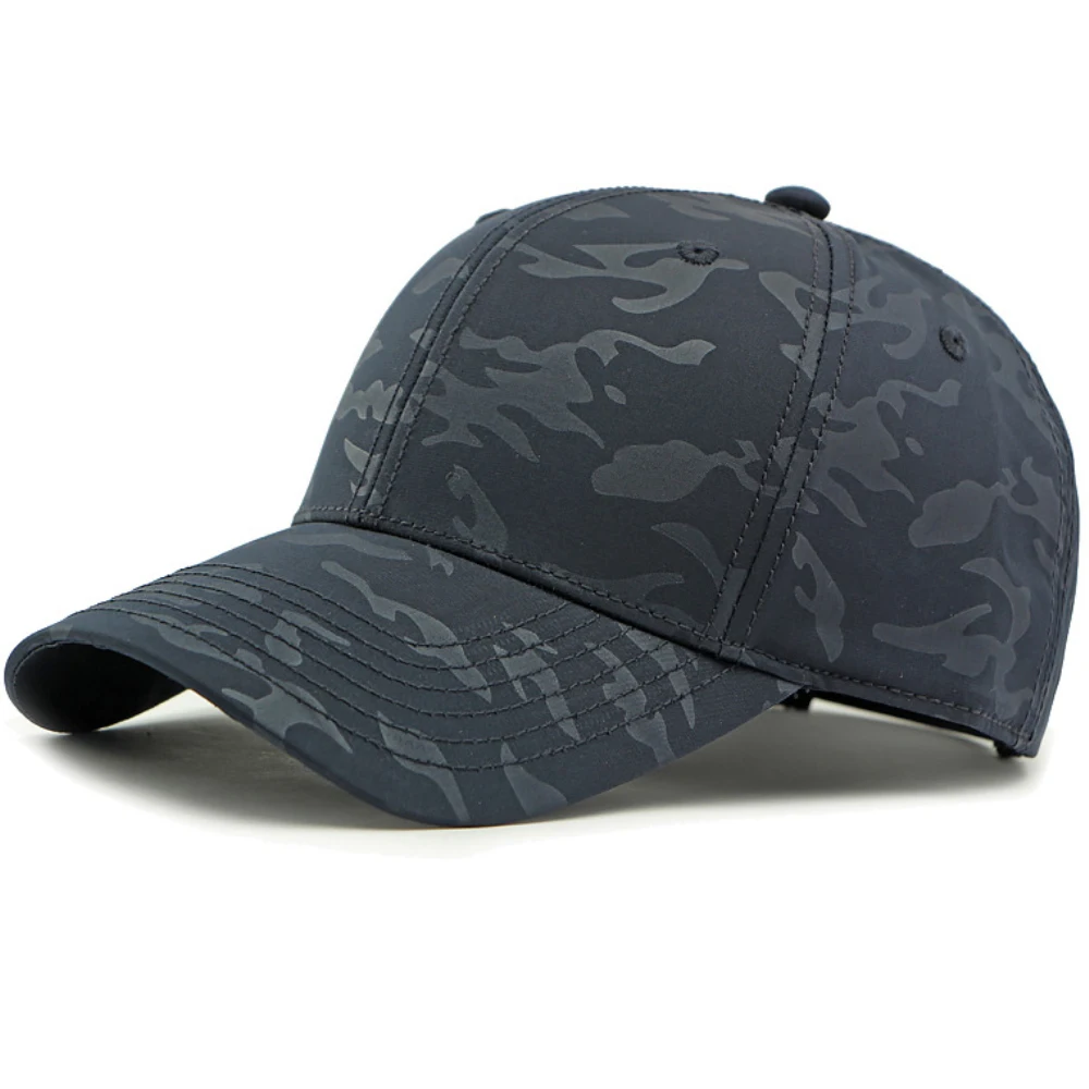 HT4749 Snapback Cap New Spring Summer Sun Hat Caps for Men Women Breathable Trucker Mesh Cap 6 Panels Camouflage Baseball Cap