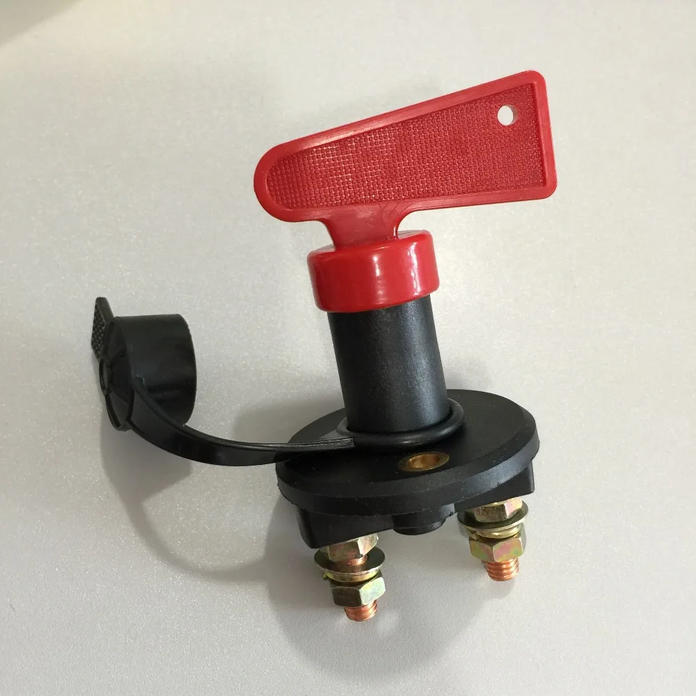 VAN CAR BOAT TRUCK BATTERY ISOLATOR DISCONNECT CUT OFF POWER KILL SWITCH BLACK