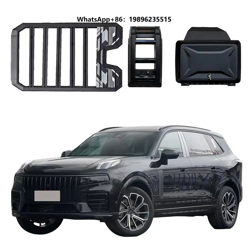 Aluminum Alloy Car Roof Cargo Luggage Rack Baskets with 100kg Capacity for Model Y 2021-2024 2025+