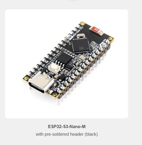 ESP32-S3-Nano Entwicklungsboard ESP32-S3R8 Chip 2,4GHz WiFi Bluetooth LE Dual-Modus – Detail 3