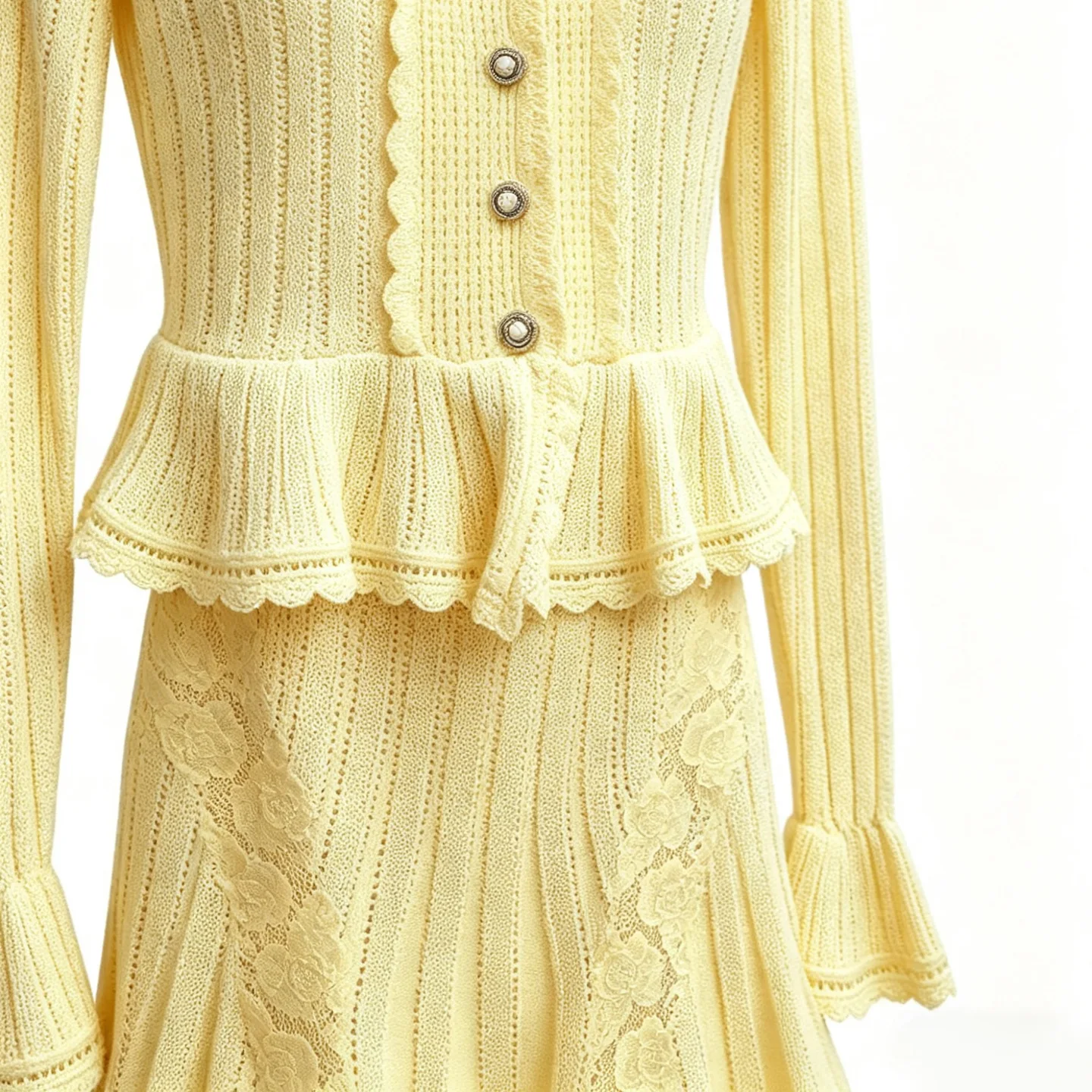 Women Summer New Arrival Gentle Style Knitted Dress