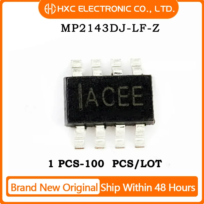 10PCS/50PCS/100PCS MP2143 MP2143DJ-LF-Z MP2143DJ IC REG BUCK ADJ 3A TSOT23-8