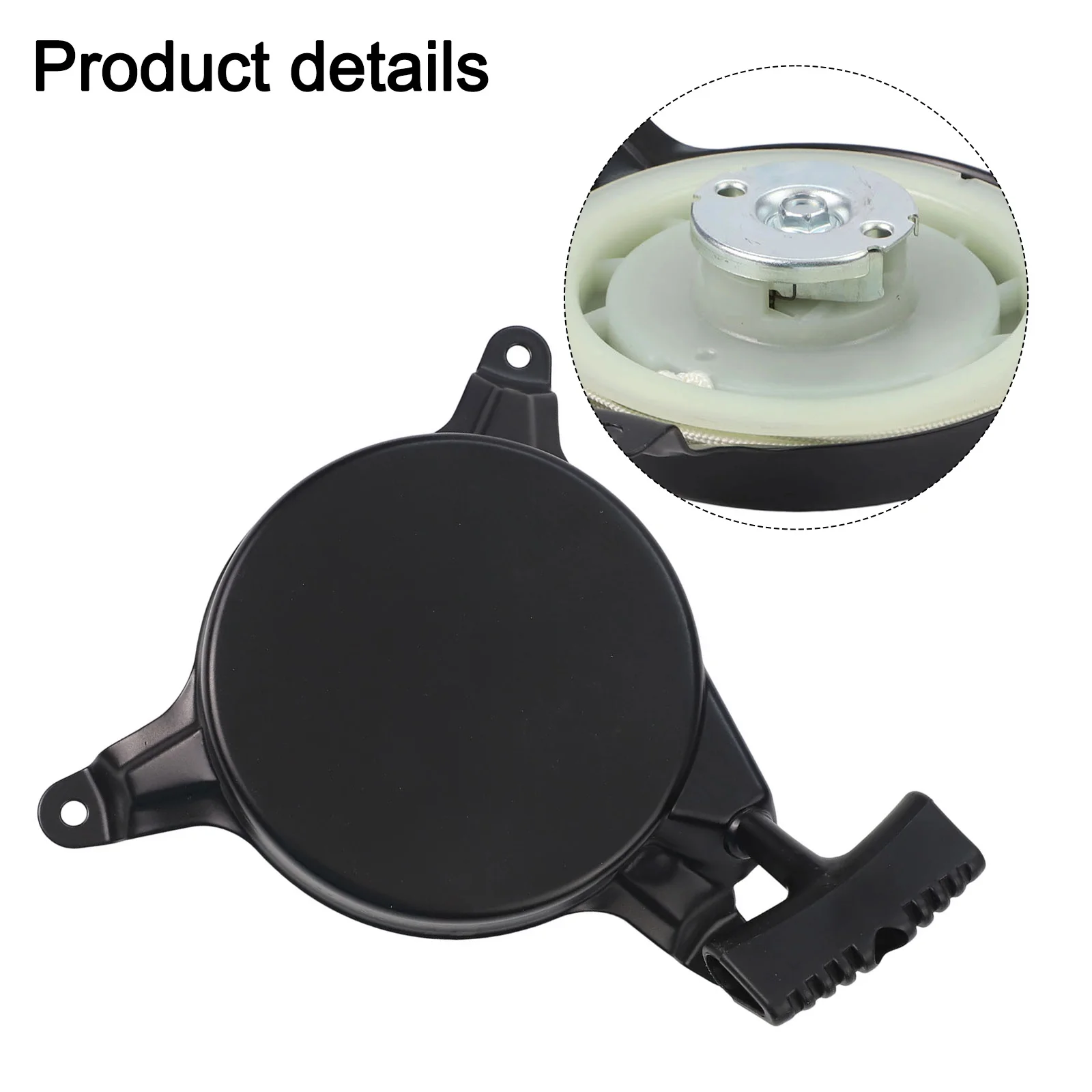 Garden Maintenance Black Pull Disk Starter Maintenance Friendly Garden Tool Starter For 751-10299 Easy To Maintain