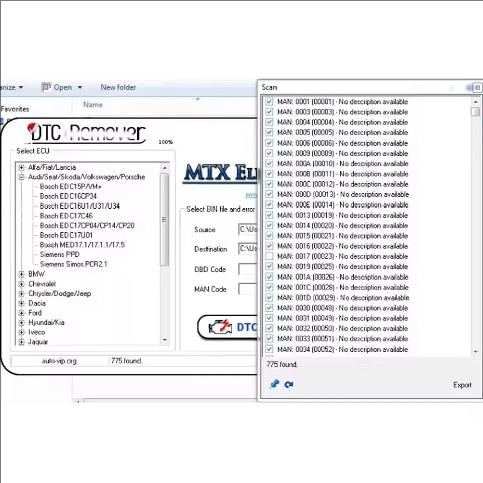 

Diagnostic Car Software Repair Activation for Automotive Repair Tools DTC Remover 1.8.5.0+D.P.F E.G.R La.bda+Davvinci1.0.28