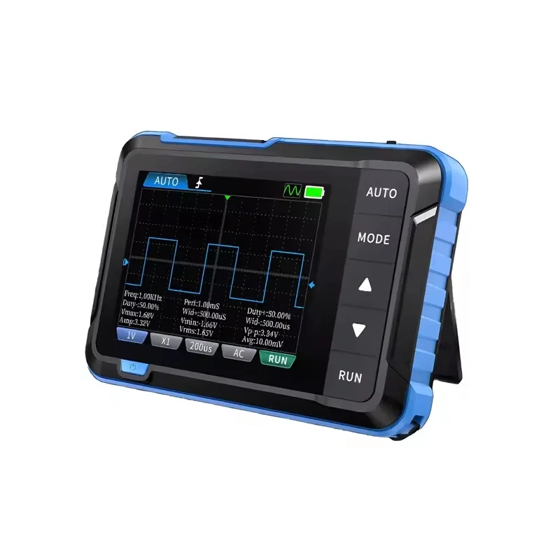 Imagem -06 - Fnirsi Digital Mini Osciloscópio Gerador de Sinal Faça Você Mesmo Car Repair Device 2in 1mhz Bandwidth 5msa s Taxa de Amostragem Dso153 ao ar Livre
