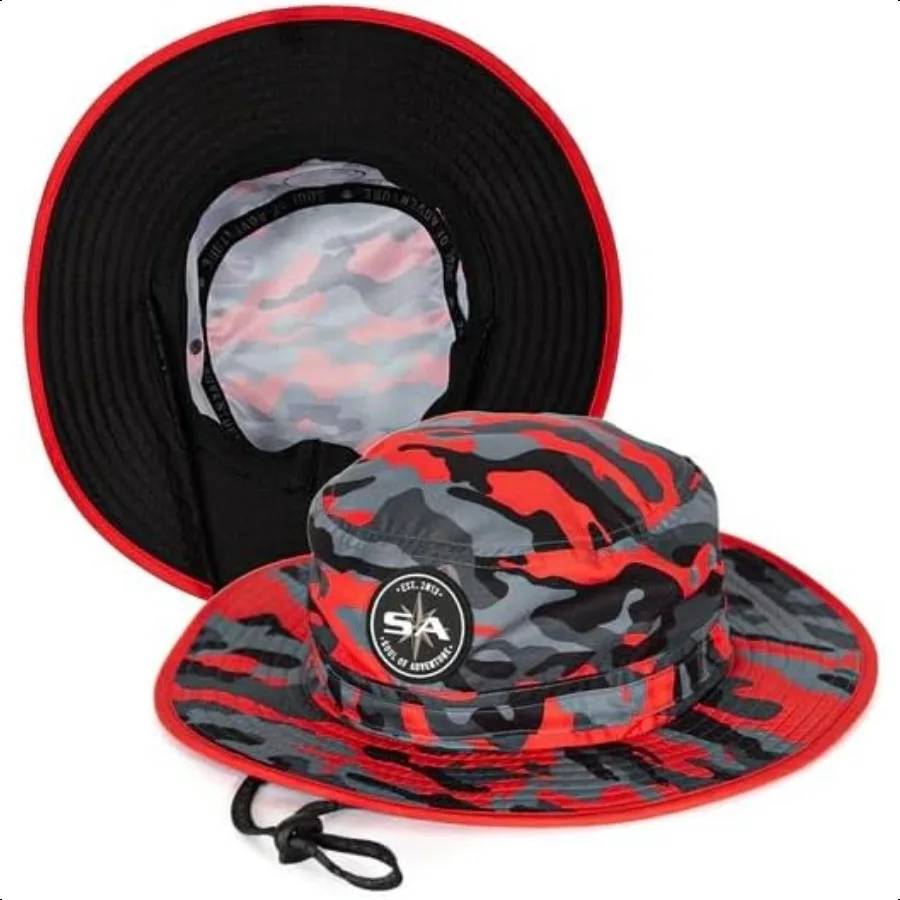 

SA Company Bucket Hat UV 50+ for Adults Sun Protection with Adjustable Fit MoistureWicking Fabric