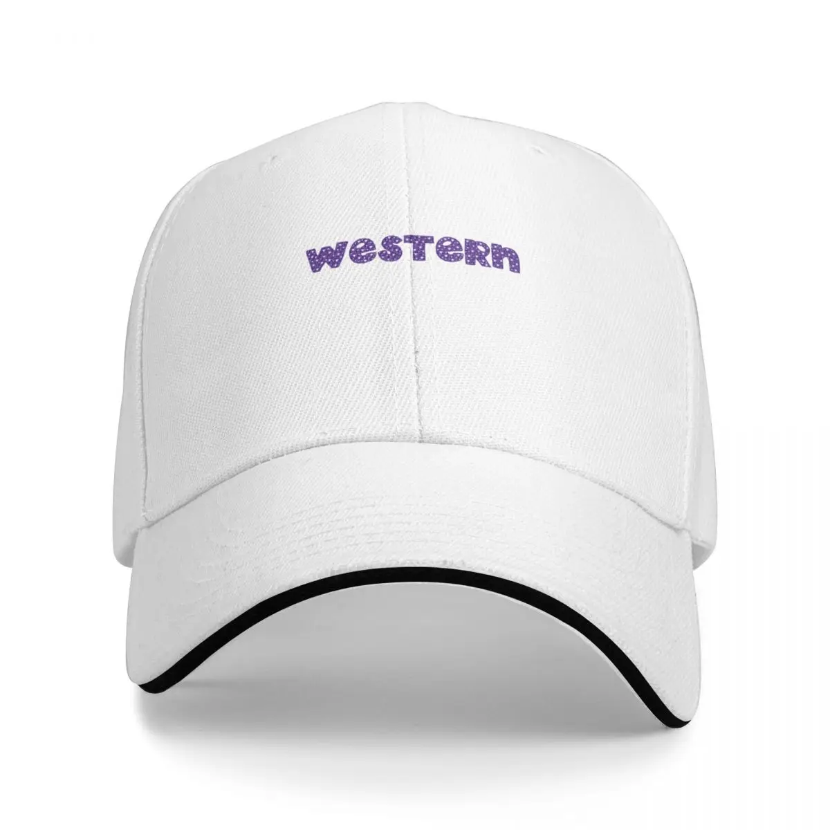 

Western Stars - purple and white Bucket Hat Baseball Cap funny hat trucker hats for men Women's