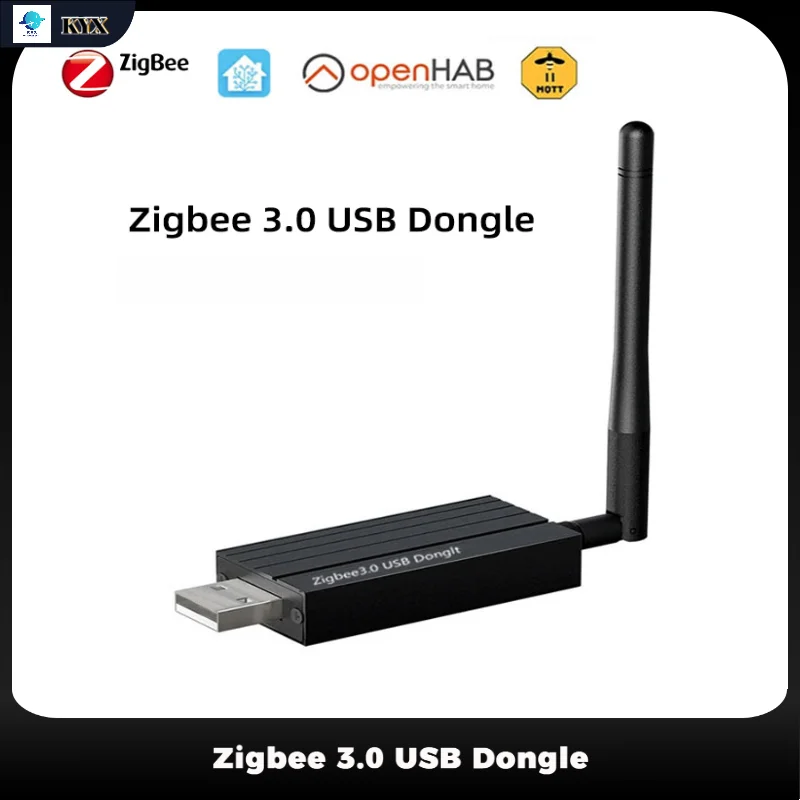

Zigbee 3.0 USB Dongle Plus ZBDongle-P Wireless Universal Gateway Zigbee Hub Smart Home Module Support ZHA Zigbee2MQTT