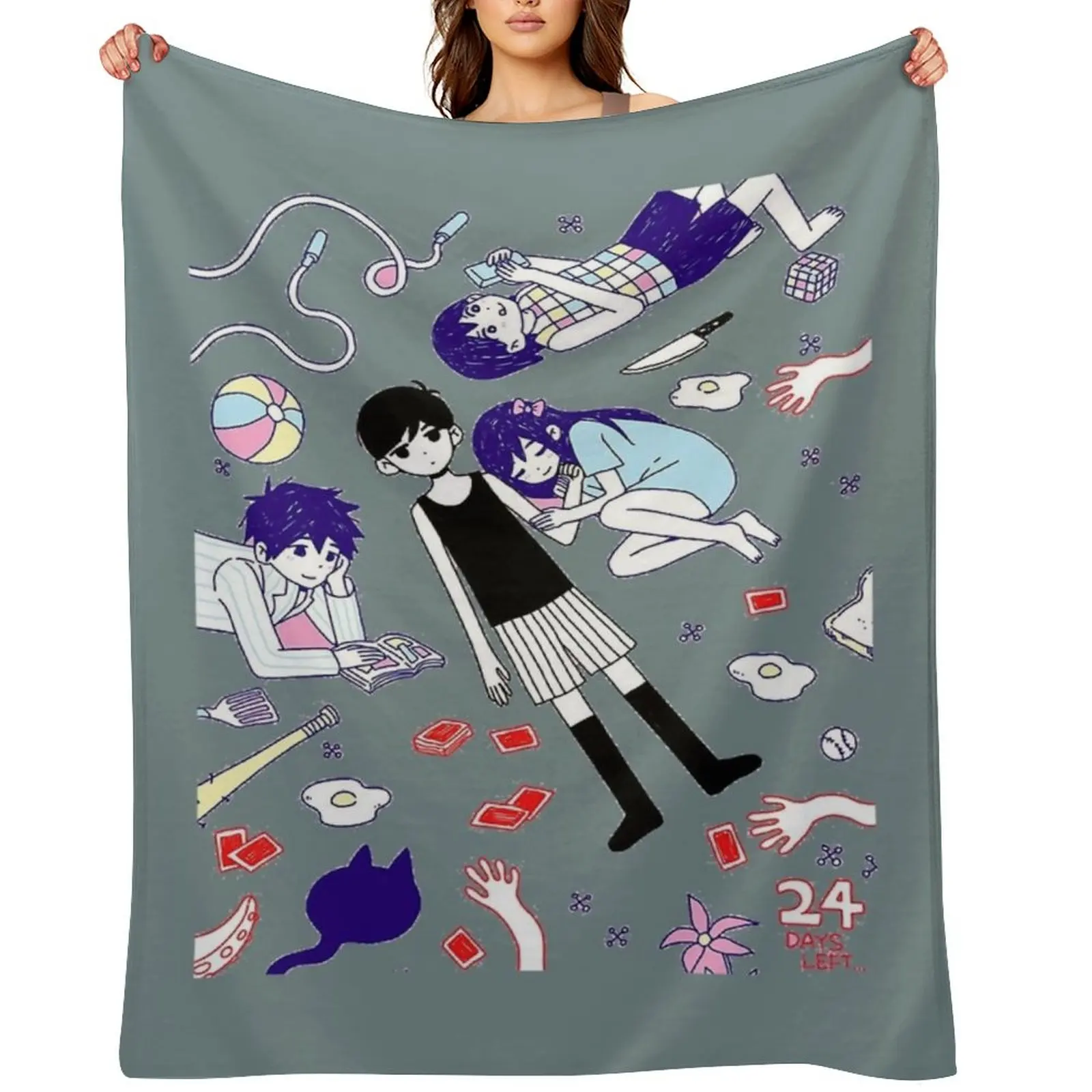 Omori Throw Blanket…