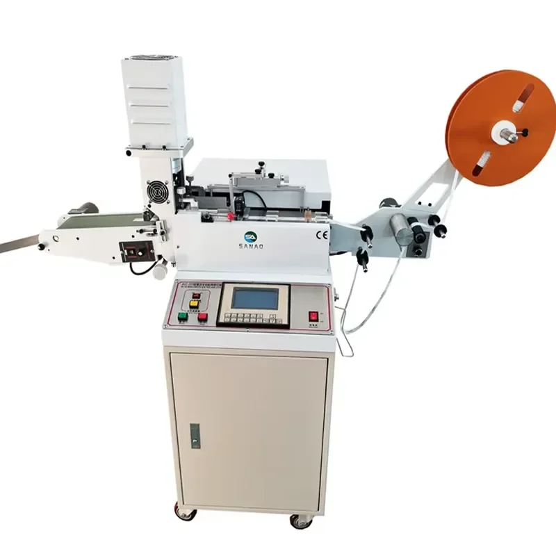 Fully Automatic Ultrasonic Label Cutting Machine with Automatic Positioning Function for All Compatible Models