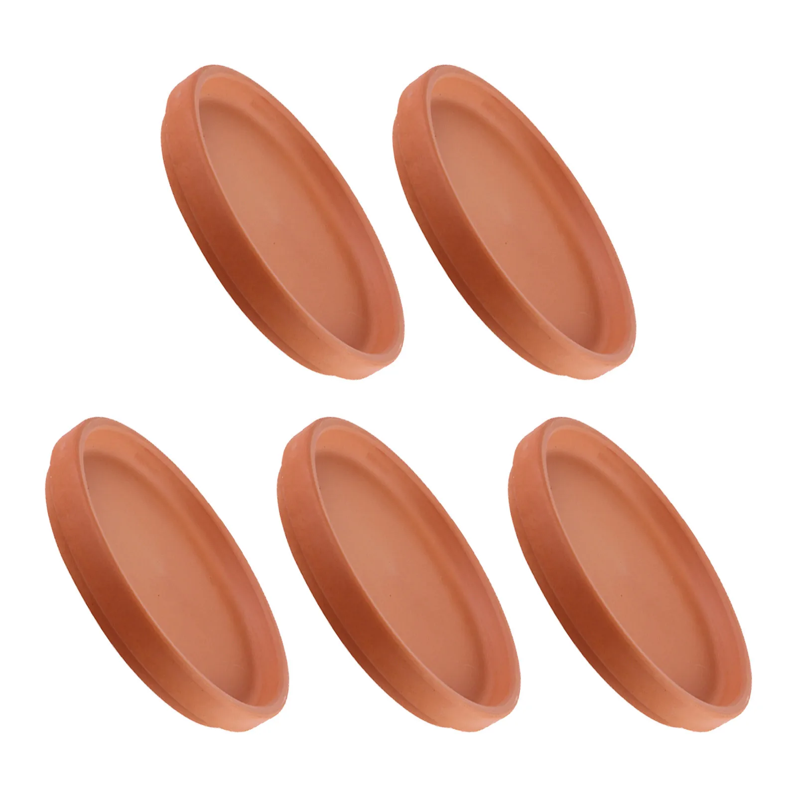 

5Pcs Plant Pots Tray Round Gardening Planter Trays Easy to Use Floor Protection No Water Leakage Damage Flower Pot Tray