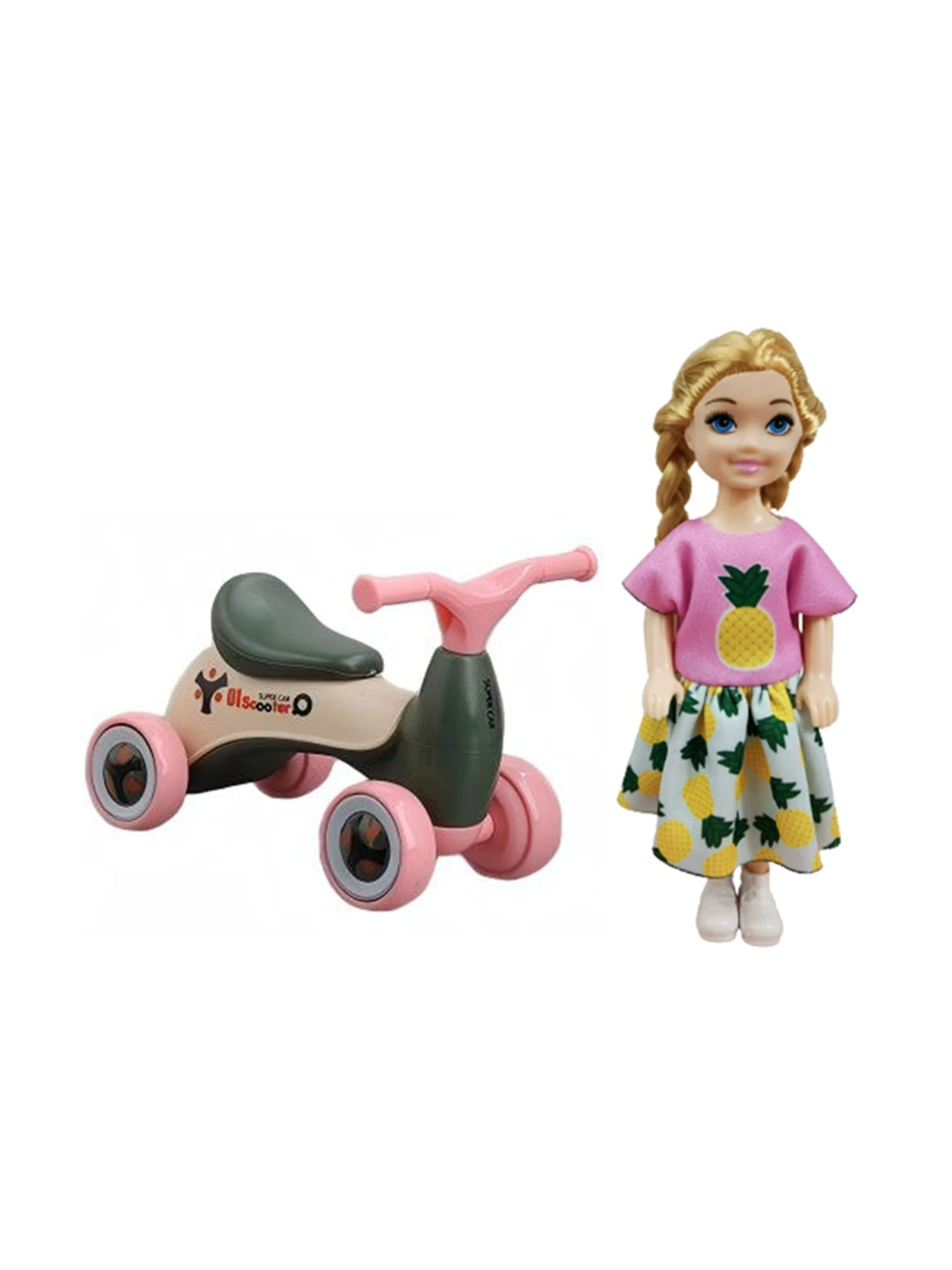 

Игрушечный велосипед-симулятор, искусственный балансировочный транспорт, детская игрушка, 5,5-дюймовая модель для мальчиков и девочек, мини-ходунки, игрушка для детей