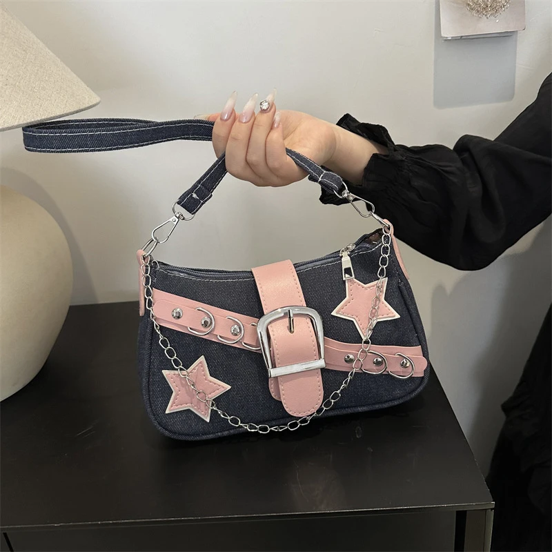 Women\'s Fashion Diagonal Underarm Bag New Fashion Versatile Shoulder Bag