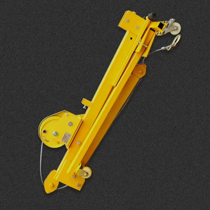 Remove Small Portable Foldable Hoist Hand Small Hoist Household Manual Lifting Hoist