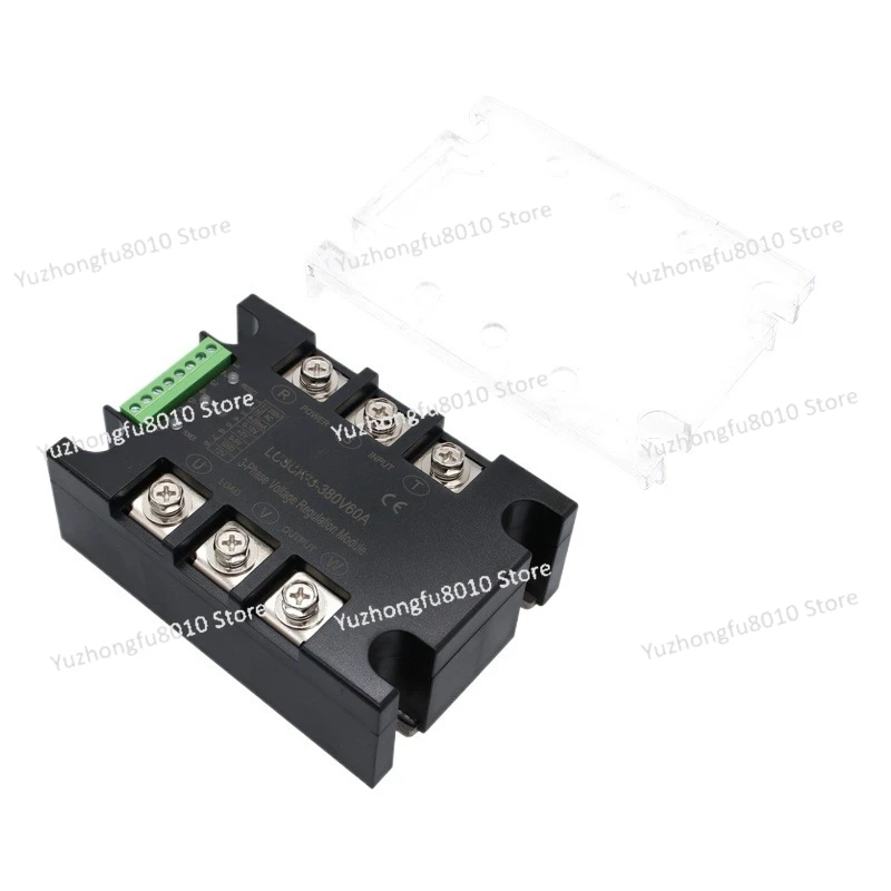 380V 30A 40A 60A 100A 150A 200A Three-phase AC voltage regulation module Power regulator SCR solid state relay