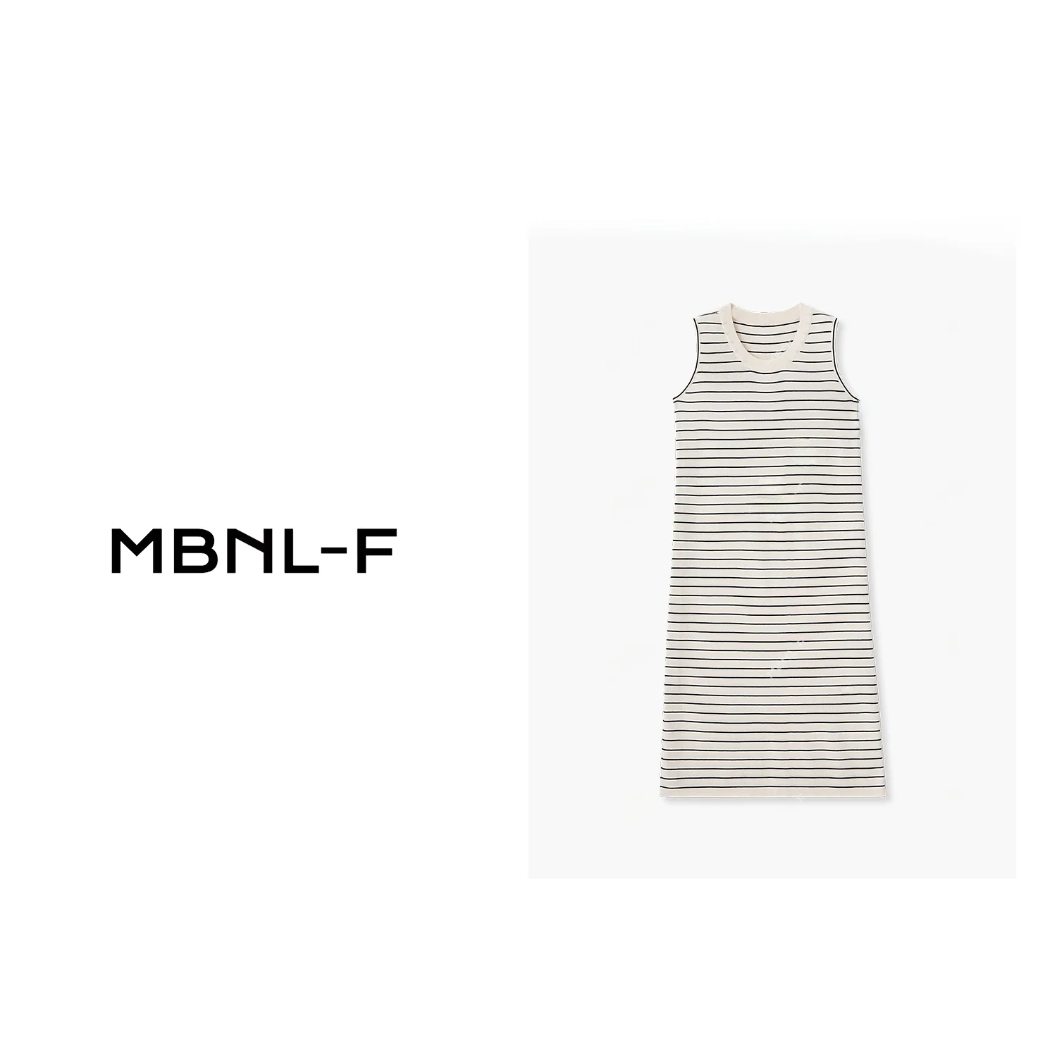 

Вязаное полосатое платье-халат MBNLF Dr. Loose для похудения, Qin Lei XMQZ8897, весна 2024, женский повседневный этнический сценический костюм