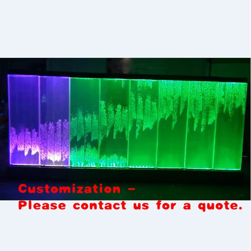 custom.Programmed Bubble Wall Panel , Latest Room Divider Waterfall Products Standing Bubble Panel Hotel