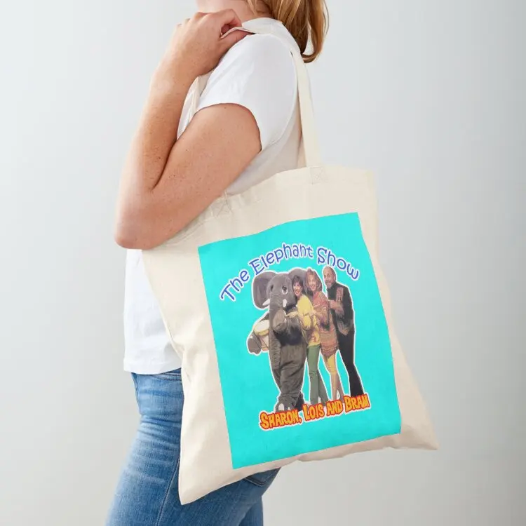 

Skinamarink Sharon Lois and Bram Elephant Show Retro 90s Throwback tribute Tote Bag Reusable bags Portable shopping bag