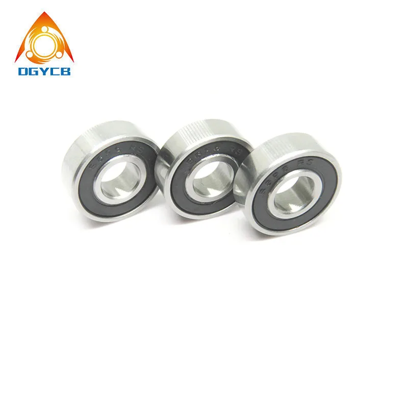 10pcs S696RS Bearing 6x15x5 696RS Stainless Steel Bearing S696 2RS Deep Groove Ball Bearing 6*15*5 693 694 695 697 698 RS 2RS DD