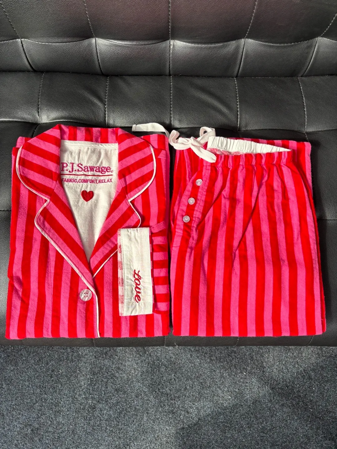 Pijamas de algodón puro, ropa de casa de manga larga, conjunto a rayas para parejas de talla grande para hombre, ropa informa...