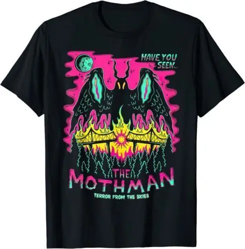 Have You Seen The Mothman Terror From The Skies For Witches T-Shirt Anime Graphic T-shirts High Quality 100%Cotton Short Sleeve