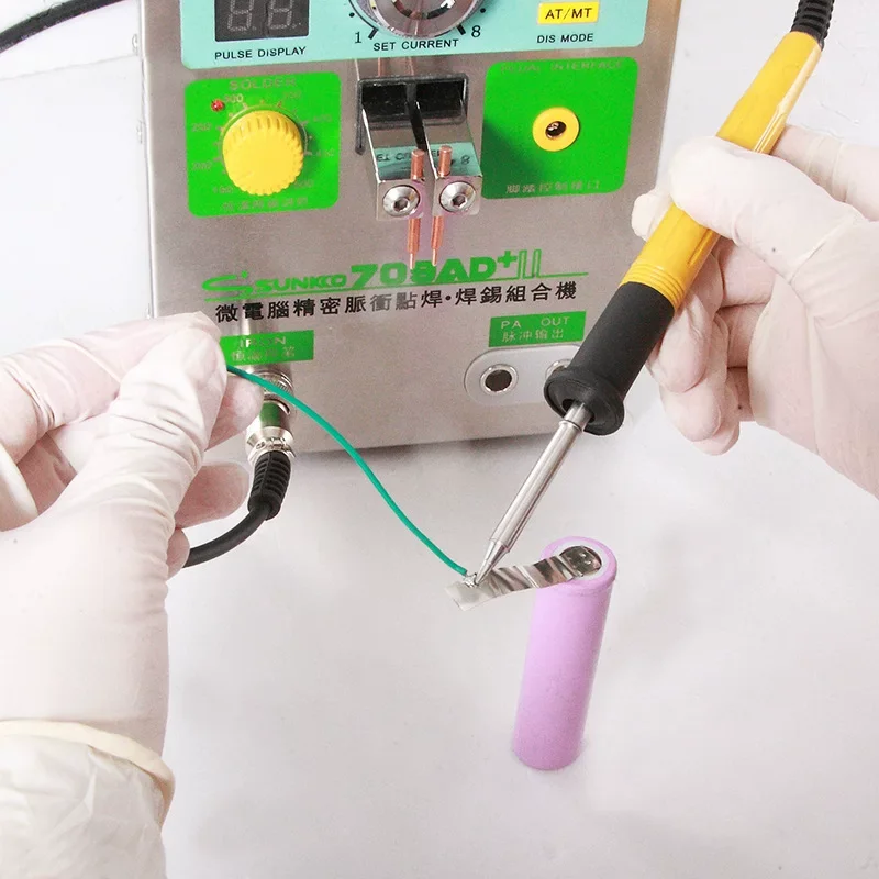 Spot Welding Machine Pulse Induction Automatic Spot Welder For 18650 Battery Pack Welding Machine 709AD+
