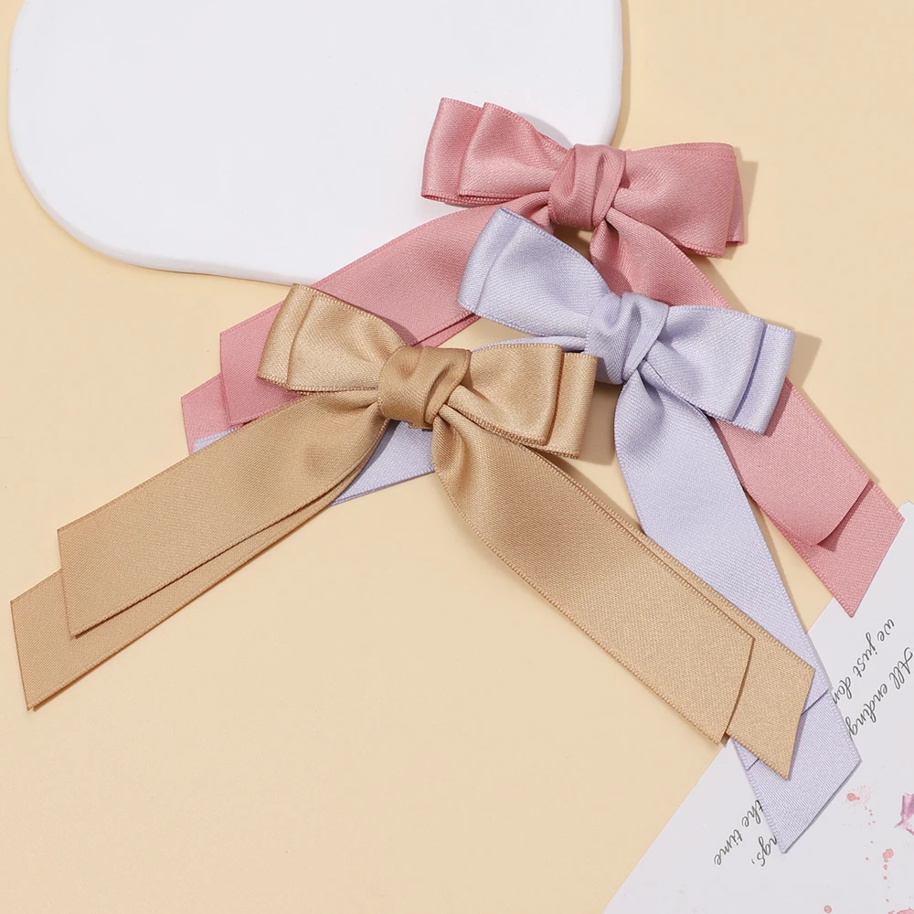 New Bow Headgear Sweet Little Girl Hair Accessories Cute Summer Girls Hair Clips for Baby Hairpins Children Hair Clips Gifts