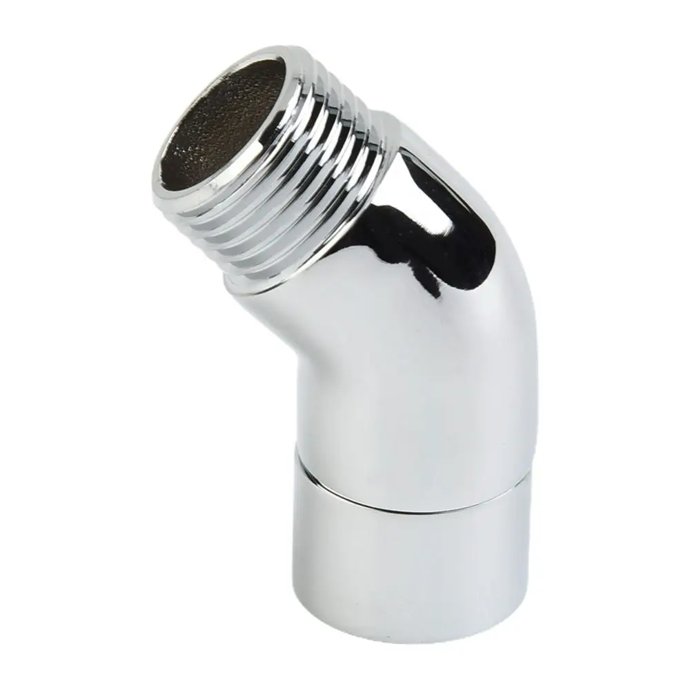 Shower Head Elbow Adapter 90° 135° Angle Change Shower Arm Extension Bracket Bathroom G1/2 Top Spray Elbow Joint Connector