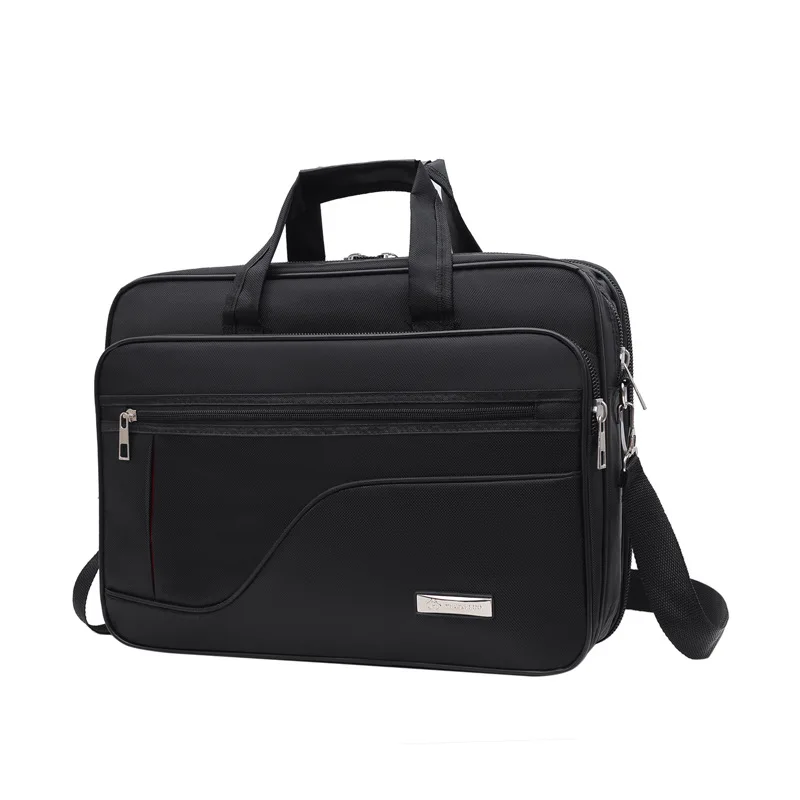 

New Business Men's Briefcase 15.6" Laptop Bag Large Capacity Handbag Fashion Male Shoulder Messenger Bag