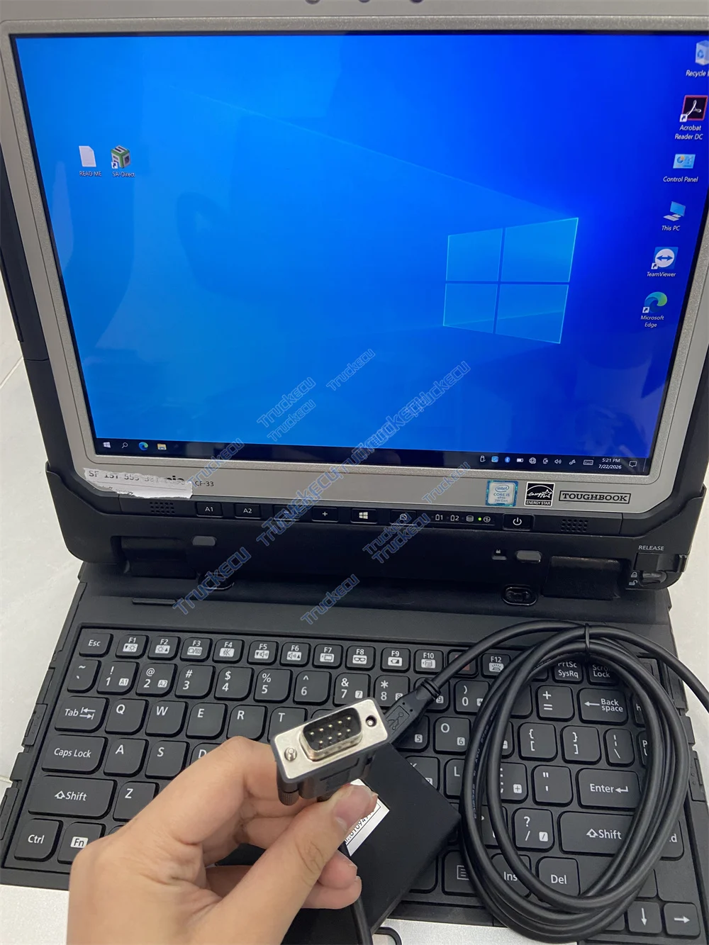 Jungheinrich JUDIT 4 Incado Box Forklift Diagnostic Tool Full Kit CF33 Rugged Laptop USB Cable For Forklift Workshop Repair