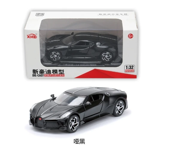 1:32 Bugatti Lavoiturenoire Alloy Sports Car Model Diecast Metal Toy Vehicles Car Model Collection High Simulation Children Gift