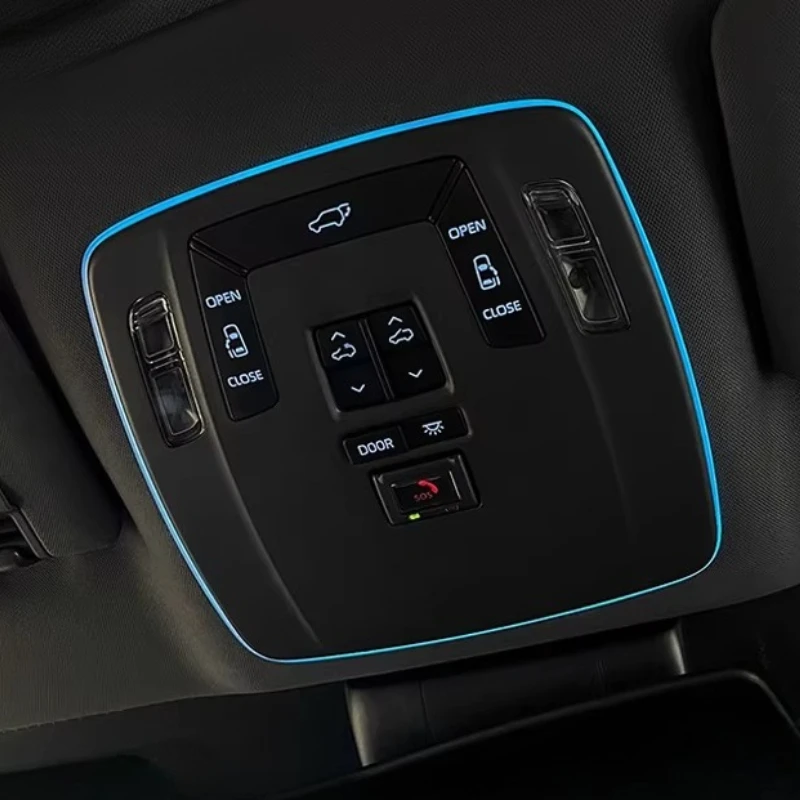 

For Toyota Sienna 2022 2023 2024 Front Ceiling Reading Lamp Atmosphere Light Led Flowing Colorful Ambient Light Accessories