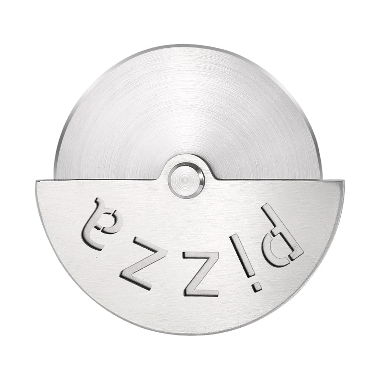 Stainless Steel Pizza Cutter Practical Safety Effortlessly For Cutting Dough Biscuits