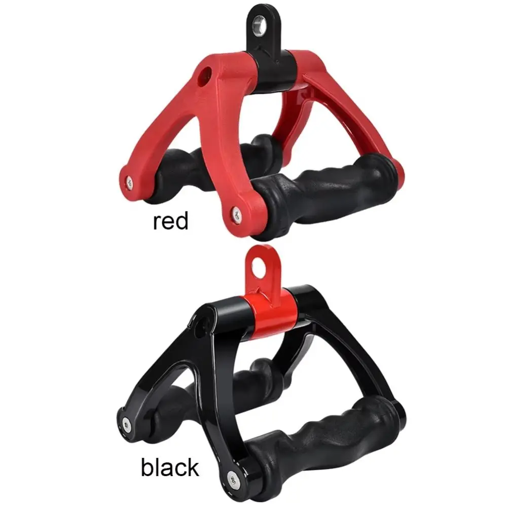V-Bar Fitness Pull Down Handle 360° Rotating Ergonomics V-Shaped Handle Exercise Handle Seated Row Fitness Equipment