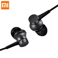 Original Xiaomi Piston Earphone Bass Wired 3.5MM In-ear Sport Headphone with Mic Headset for Phone Xiaomi Samsung Huawei